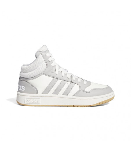 ADIDAS Hoops 3.0 Mid Γυναικεία Μποτάκια - ΓΚΡΙ