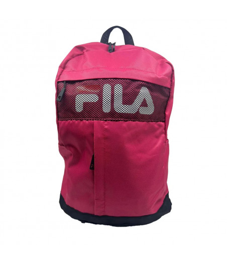 FILA Logo Backpack Τσάντα Πλάτης - ΦΟΥΞΙΑ