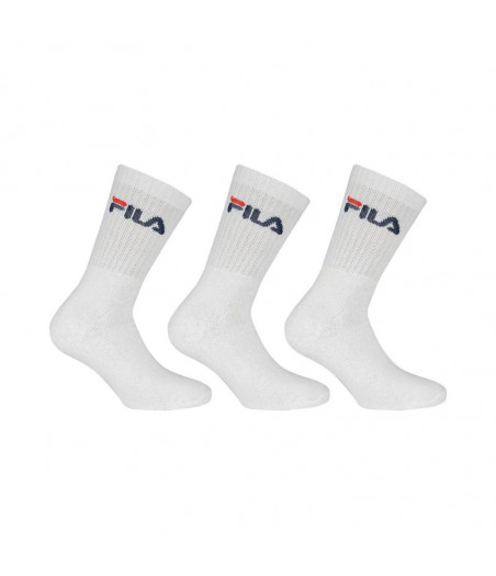 FILA Unisex Κάλτσες Μακριές - ΛΕΥΚΟ