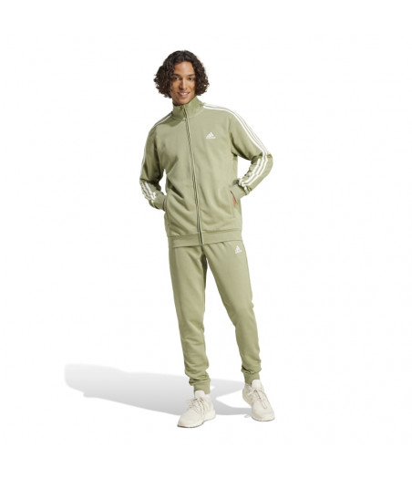 ADIDAS 	B 3S French Terry Track Suit Ανδρικό Σετ Φόρμα - ΛΑΔΙ