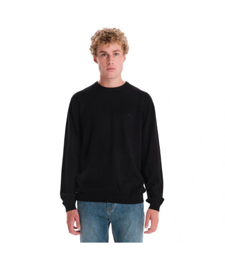 EMERSON Men's Knit Sweater Ανδρικό Πουλόβερ - BLACK