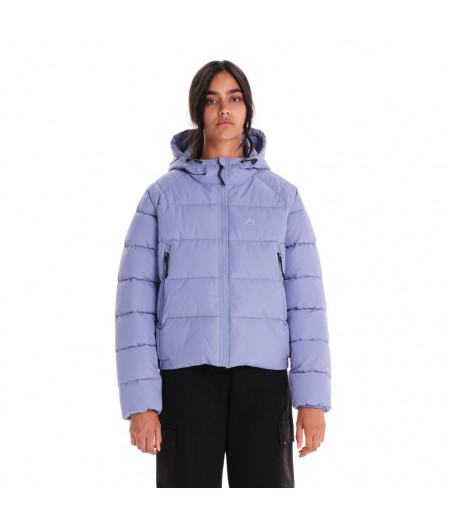 EMERSON W Hooded Puffer Jacket Γυναικείο Μπουφάν - VIOLET