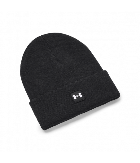 UNDER ARMOUR M Halftime Cuff Beanie Ανδρικός Σκούφος  - ΜΑΥΡΟ