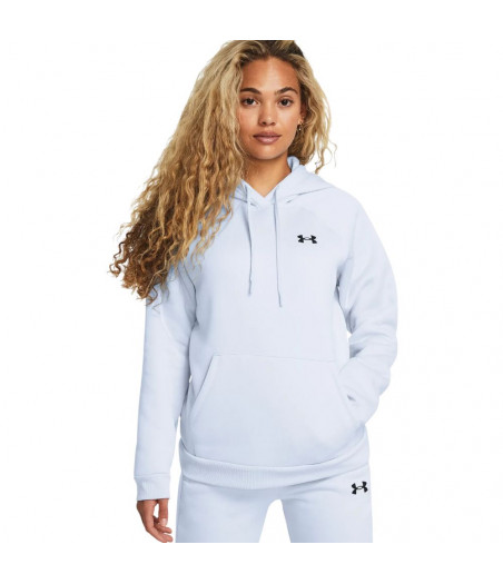 UNDER ARMOUR W H FL Γυναικεία Φούτερ Με Κουκούλα - ΓΑΛΑΖΙΑ